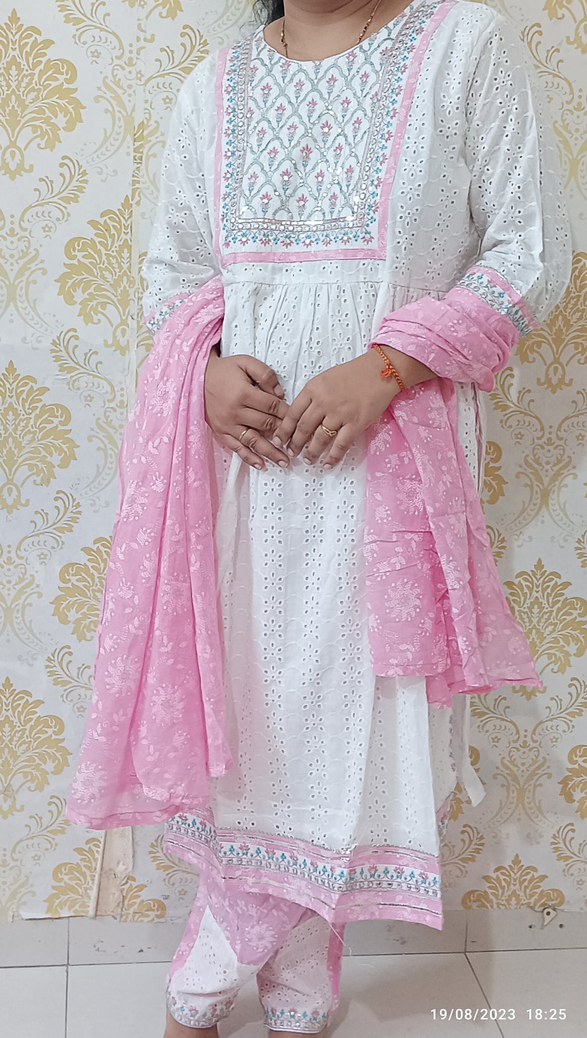 Indian Women Kurti Dupatta Gharara Pakistani Salwar Kameez Suit Wedding  Dress | eBay